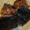 ｋａｍｉｙａｍａ's cooksnap of when they made カルシウムたっぷり♪鯵のつみれ焼き.