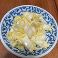 ぷけぽん's cooksnap of when they made シンプル！白菜の酢の物♪甘くて美味♪.