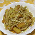 QPはにー's cooksnap of when they made もやしとさつま揚げのカレー炒め.