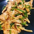 Rika☆Rin's cooksnap of when they made ＊やわらか鶏むね肉の青椒肉絲＊.