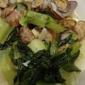 ｽｶｲﾌｨｯｼｭ☆'s cooksnap of when they made ◎チンゲン菜とあさりの酒蒸し◎.