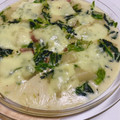 sayaendo＊'s cooksnap of when they made ほうれん草とお餅のとろとろグラタン☆.