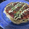 わかぞ～'s cooksnap of when they made 市販粉不要。おいしいよ。白菜のお好み焼き.
