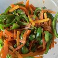 うめきち333's cooksnap of when they made 材料４つ！ピーマンと人参の鰹炒め.