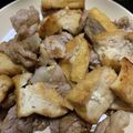 ◎みーちゃん◎'s cooksnap of when they made 厚揚げと豚と長ネギの甘辛炒め.