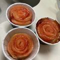 あいし様's cooksnap of when they made 卵白1つで簡単♡薔薇いちごマフィン♡.