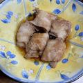 なつ⑅'s cooksnap of when they made 豚バラスライスで作る豚の角煮.
