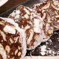 juetian's cooksnap of when they made チョコレートサラミ.