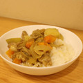 みるく茶's cooksnap of when they made 昔懐かしい給食カレー【作り置き】.