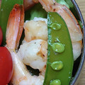 ﾋﾟﾛﾐ♡'s cooksnap of when they made エビとスナップえんどうのマヨ胡椒炒め.