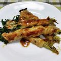 DORA＊DORA's cooksnap of when they made 豆苗豚巻きごまドレッシングソース.