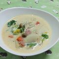赤い電話's cooksnap of when they made かぶの味噌ミルクスープ.