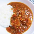 のり子のおかず♪'s cooksnap of when they made 市販ルーフライパンで♪野菜ひき肉カレー☆.