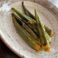 のりぴんこ's cooksnap of when they made 焼きオクラのマリネ.