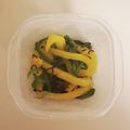 aiccoNKTN's cooksnap of when they made 簡単☆ピーマンとパプリカの塩昆布和え.