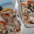 小手毬＊●((◉ｴ◉))●'s cooksnap of when they made 山菜の水煮で簡単♡山菜おこわ♡.