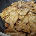 3ﾒﾝmam's cooksnap of when they made 豚ロースのニンニク炒め.