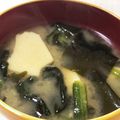 つきみそう⭐️'s cooksnap of when they made でっかい豆腐とほうれん草とワカメお味噌汁.