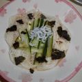 白いぐれーぷ's cooksnap of when they made 簡単♩胡瓜とじゃこでさっぱり素麺❀.