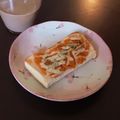 居酒屋まるみ's cooksnap of when they made パンプキンチーズトースト.