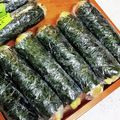 どらど～ら's cooksnap of when they made キンパ細巻きde恵方巻.