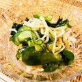 ｙｏｕ５'s cooksnap of when they made 簡単！もやしとわかめのサラダ♪.