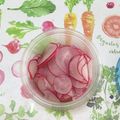 おはなすき's cooksnap of when they made レディサラダ（赤大根）の甘酢漬け。.