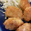 105♡'s cooksnap of when they made 豚肉の蓮根巻きフライ.