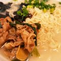 aiyumomi's cooksnap of when they made ラーメンにレンジで簡単チャーシュー.