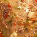 koyumix's cooksnap of when they made 野菜たっぷり！麺なし長崎ちゃんぽん風.