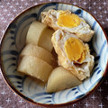 トミュー？'s cooksnap of when they made おもてなしにも　卵入り巾着と大根の煮物.