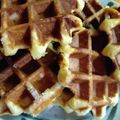 ゆずカフェ's cooksnap of when they made ふんわり甘～いリエージュワッフル.