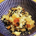 kaki☆tane's cooksnap of when they made 簡単！鶏ひじきの炊き込みご飯.