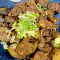 kentandon's cooksnap of when they made 生姜香る♡なすの甘辛そぼろ炒め.