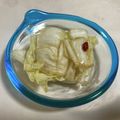 papikun's cooksnap of when they made ラーパーツァイ ＊白菜の甘酢漬け＊.