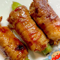 9ma9ma's cooksnap of when they made ＊油不使用・エノキの豚肉巻き＊.
