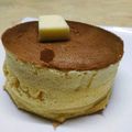 お菓子と女大工's cooksnap of when they made ふわふわスフレパンケーキ　BP無し.