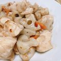 mypxx's cooksnap of when they made 簡単！鶏胸肉とれんこんの照り焼き.