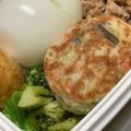 ☆ごはんできた☆'s cooksnap of when they made たけのこつくねの照り焼き.