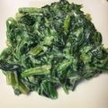 コムギ大好き's cooksnap of when they made 簡単！付け合わせ☆クリームドスピナッチ.