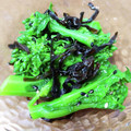 あや3069's cooksnap of when they made 菜の花 * 塩昆布和え.