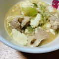 はむまき0516's cooksnap of when they made 豚肉とくずし豆腐のあんかけ丼.