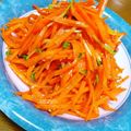 たはぴのかか's cooksnap of when they made にんじんサラダ.