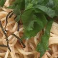 節約修行主婦's cooksnap of when they made さっぱり♪大葉のたらこスパ♪.