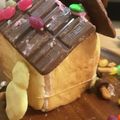 節約修行主婦's cooksnap of when they made 簡単！牛乳パックで型紙作り☆お菓子の家.