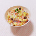 まあまま☆0403's cooksnap of when they made 〈くらし薬膳〉鮭と卵の炊き込みご飯.