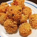 あやぴぃ♡'s cooksnap of when they made はんぺんと大葉のぶぶあられ揚げ♡.