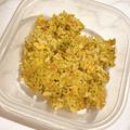 クック6U7INU☆'s cooksnap of when they made 余り野菜炒めと冷やご飯消費!バター醤油飯.