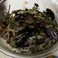 hebotin's cooksnap of when they made \\農家直伝//時短！！紫水菜のｻﾗﾀﾞ.