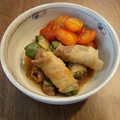けいたんですよ's cooksnap of when they made オクラとししとうのトマトで豚肉巻き.